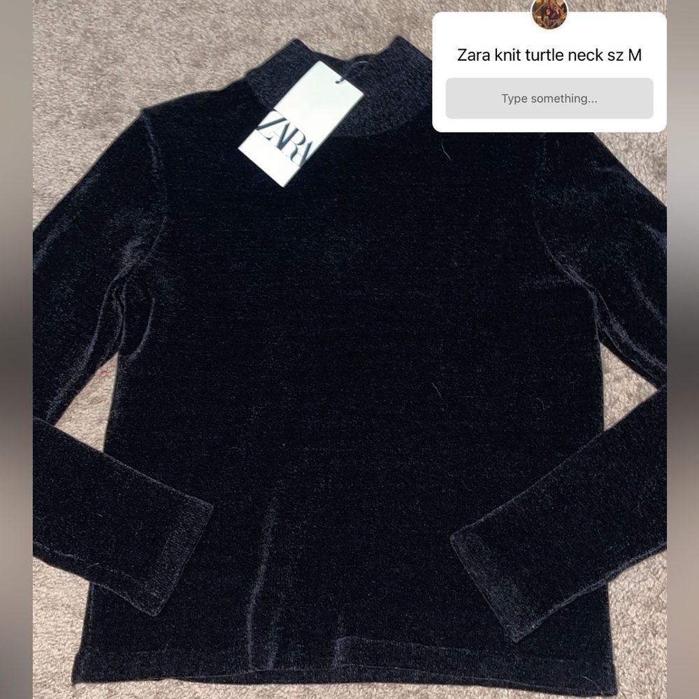 Zara turtle neck sweater
